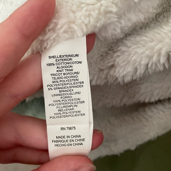 LuckyBrand Army Green Fleece Lined Bomber Jacket - Picture 3 of 4